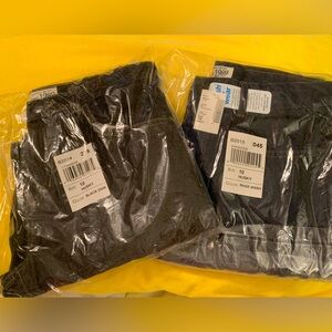 Two pair of Jeans with plenty of room!